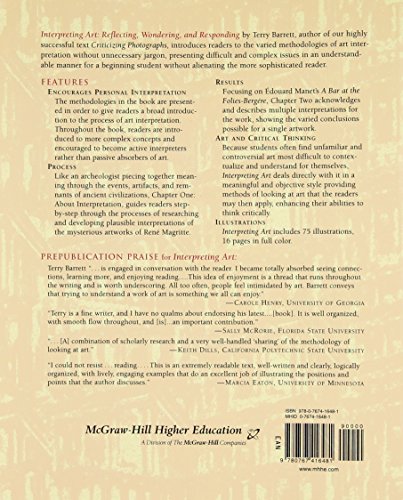 Interpreting Art: Reflecting, Wondering, And Responding,New