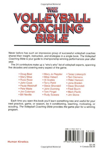 The Volleyball Coaching Bible (The Coaching Bible),New