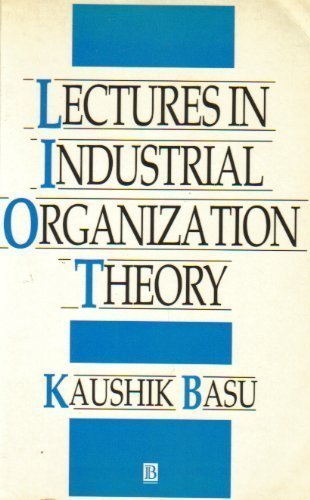 Lectures in Industrial Organization Theory,Used