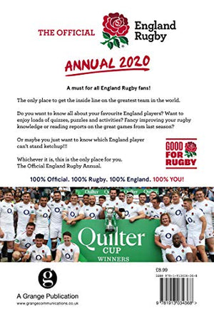 The Official England Rugby Annual 2020,Used