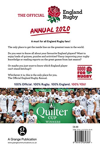 The Official England Rugby Annual 2020,Used
