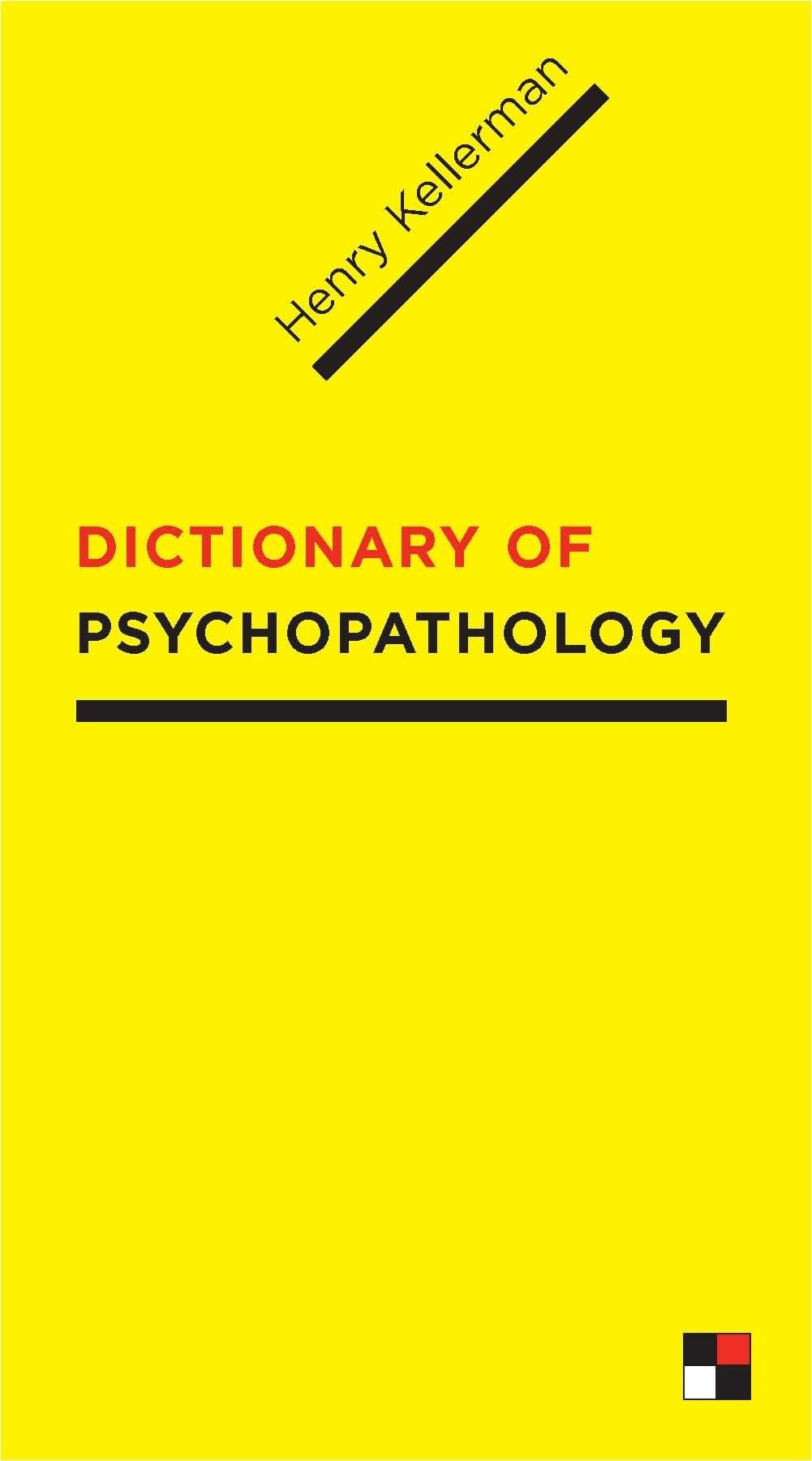 Dictionary of Psychopathology,New