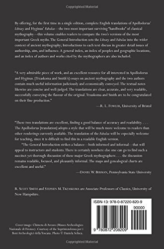 Apollodorus' Library And Hyginus' Fabulae: Two Handbooks Of Greek Mythology (Hackett Classics)