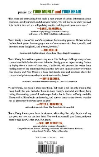 Your Money And Your Brain: How The New Science Of Neuroeconomics Can Help Make You Rich,Used