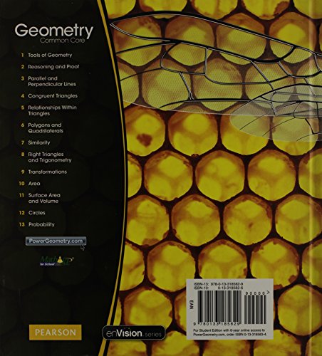 Geometry: Common Core Grade 10,New