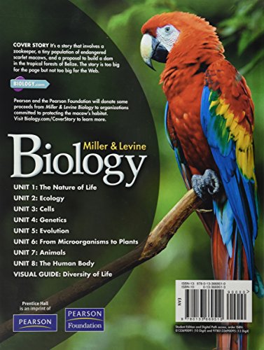 Miller & Levine Biology: 2010 OnLevel, Student Edition,Used