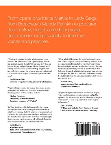 Yoga for Singers: Freeing Your Voice and Spirit Through Yoga,Used