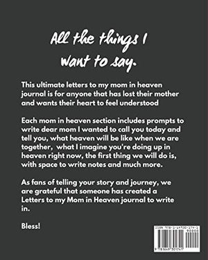 Letters To My Mom In Heaven,Used