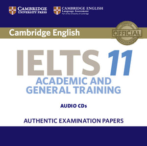 Cambridge IELTS 11 Audio CD: Authentic Examination Papers (IELTS Practice Tests),Used