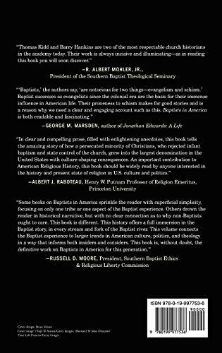 Baptists In America: A History