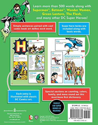Super Heroes: My First Dictionary (8) (DC Super Heroes),Used