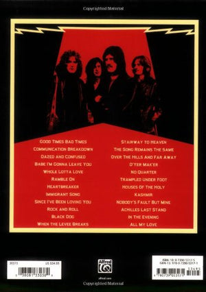 Led Zeppelin: Mothership  Authentic Guitar, Tab Edition