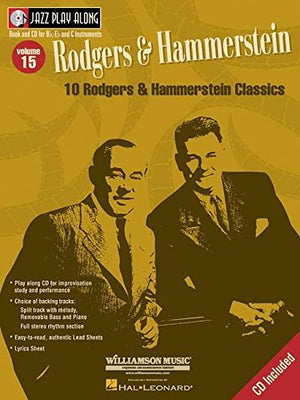 Rodgers & Hammerstein: Jazz PlayAlong Volume 15 (Jazz Play Along Series),New