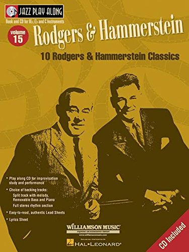 Rodgers & Hammerstein: Jazz PlayAlong Volume 15 (Jazz Play Along Series),New