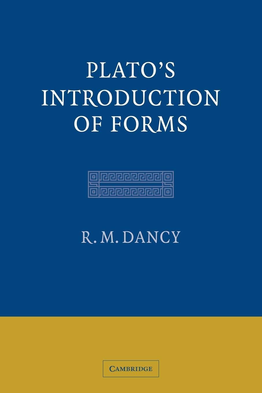 Plato's Introduction of Forms,Used
