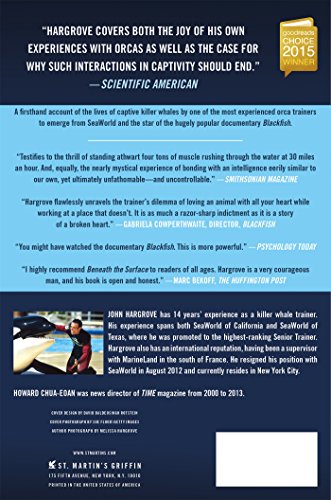 Beneath The Surface: Killer Whales, Seaworld, And The Truth Beyond Blackfish