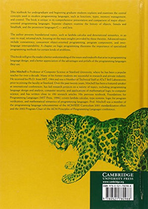 Concepts In Programming Languages