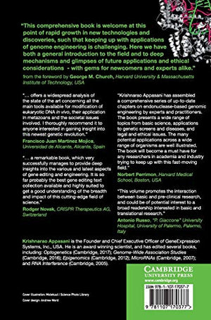 Genome Editing and Engineering: From TALENs, ZFNs and CRISPRs to Molecular Surgery,Used