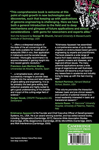 Genome Editing and Engineering: From TALENs, ZFNs and CRISPRs to Molecular Surgery,Used