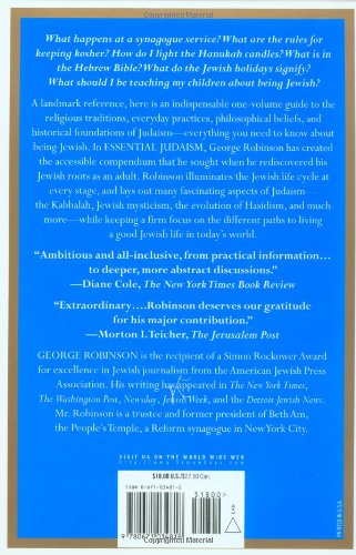 Essential Judaism: A Complete Guide To Beliefs, Customs & Rituals