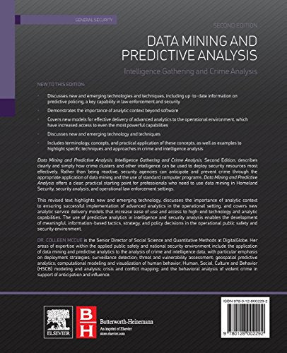 Data Mining and Predictive Analysis: Intelligence Gathering and Crime Analysis,Used
