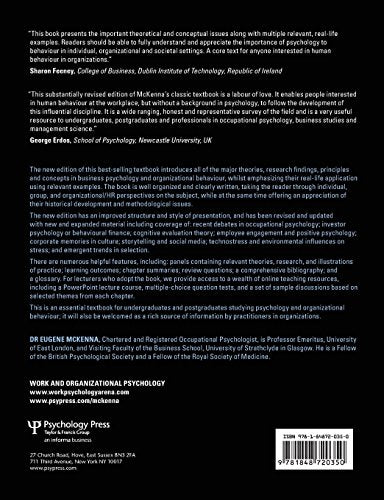 Business Psychology and Organizational Behaviour,Used