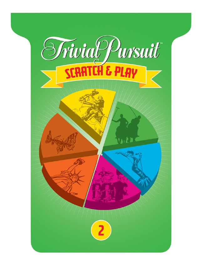 TRIVIAL PURSUIT Scratch & Play #2,Used