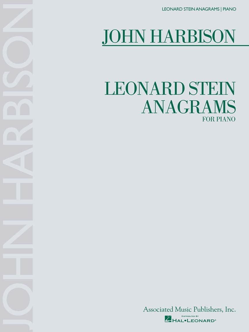 Leonard Stein Anagrams: Piano,Used