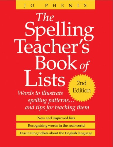The Spelling Teacher's Book of Lists,Used