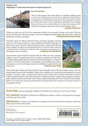 The European Culture Area: A Systematic Geography (Changing Regions in a Global Context: New Perspectives in Regional Geography ,Used