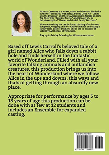 Alice's Adventures In Wonderland: A One Act Play for Young Performers,Used
