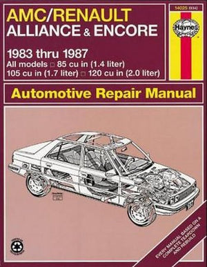 Amc/Renault Alliance And Encore (Haynes Manuals)