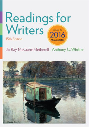 Readings for Writers, 2016 MLA Update,Used