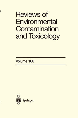 Reviews Of Environmental Contamination And Toxicology 166,Used