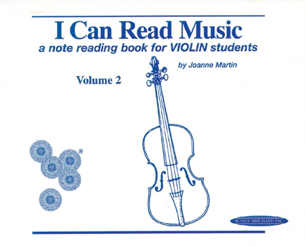 I Can Read Music, Vol 2: A note reading book for VIOLIN students,Used