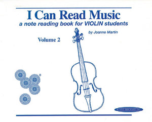 I Can Read Music, Vol 2: A note reading book for VIOLIN students,Used