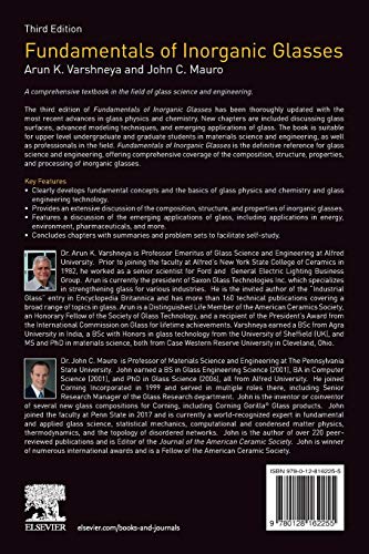 Fundamentals Of Inorganic Glasses,Used