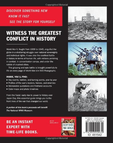 Timelife World War Ii In 500 Photographs,Used
