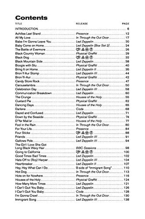 Led Zeppelin  Complete Lyric & Chord Songbook,New