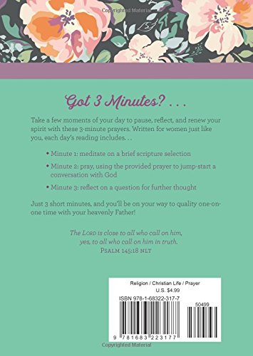 3Minute Prayers For Women (3Minute Devotions)