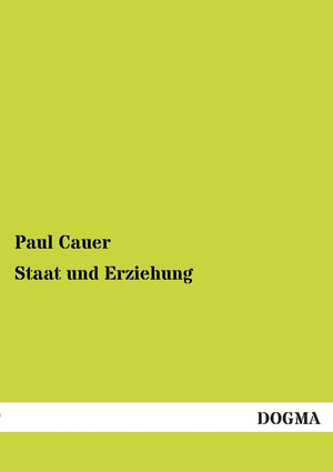 Staat und Erziehung (German Edition),Used