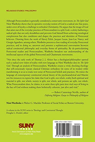 The Split God (Suny Series in Theology and Continental Thought),Used