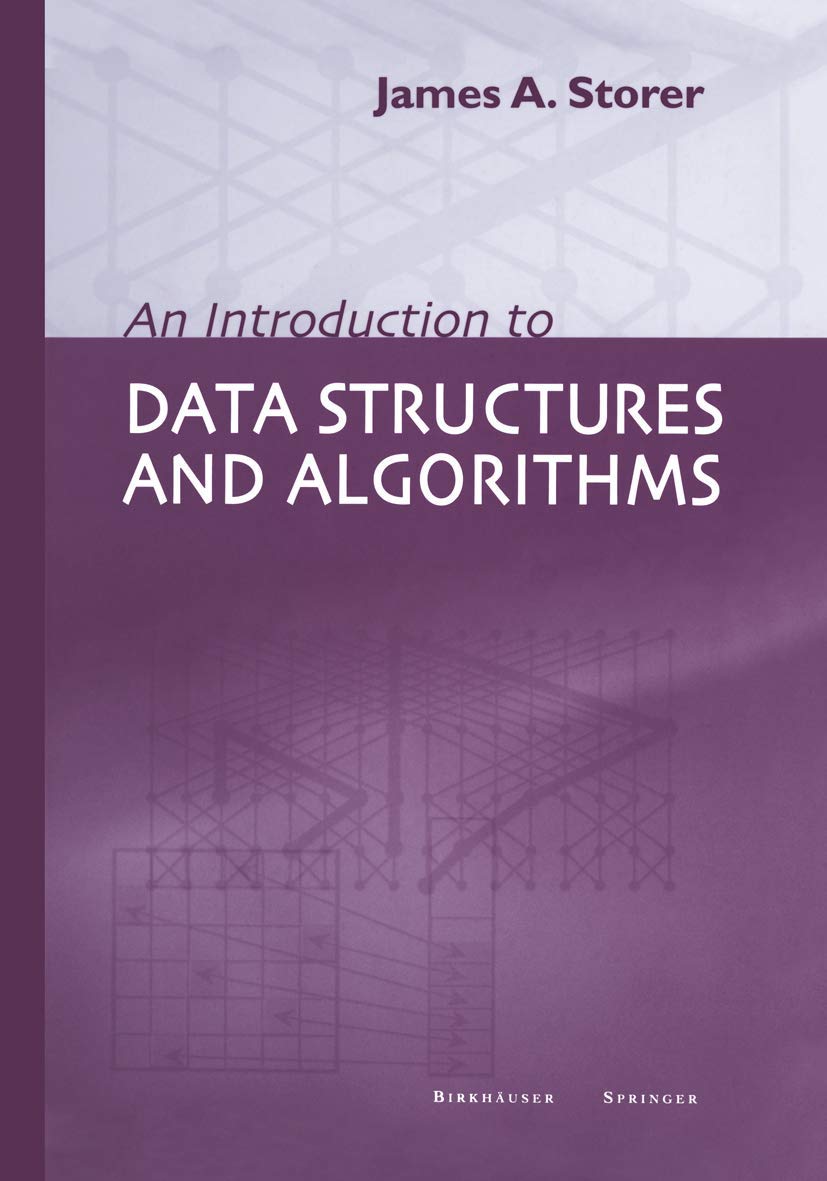 An Introduction To Data Structures And Algorithms,Used