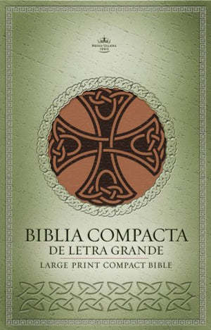 RVR 1960 Biblia Compacta de Letra Grande, marrn imitacin piel (Spanish Edition),New
