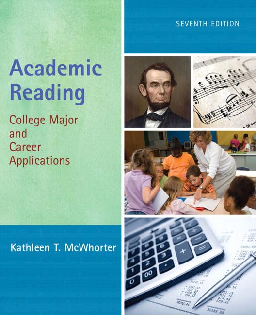 Academic Reading: College Major and Career Applications (7th Edition),Used
