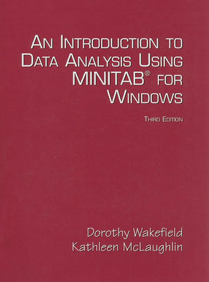 Introduction to Data Analysis Using Minitab for Windows, An,Used