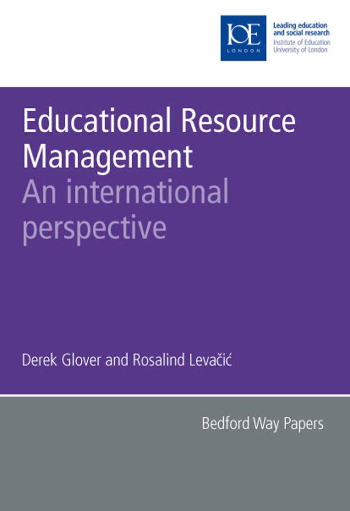 Educational Resource Management: An International Perspective (Bedford Way Papers, 31),Used