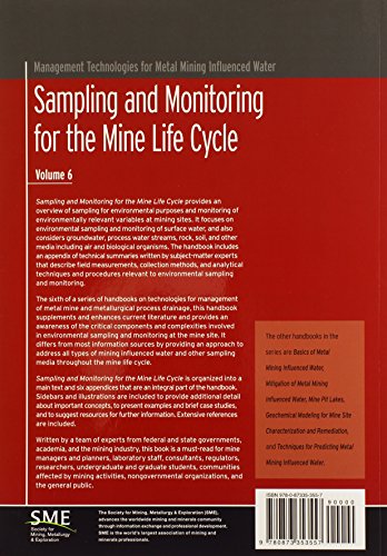 Sampling and Monitoring for the Mine Life Cycle (Management Technologies for Metal Mining Influenced Water),Used
