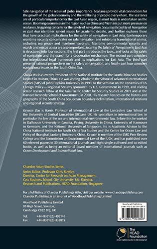 Securing the Safety of Navigation in East Asia: Legal and Political Dimensions (Chandos Asian Studies Series),Used