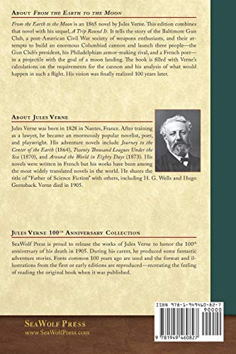 From The Earth To The Moon (Illustrated 1874 Edition): 100Th Anniversary Collection